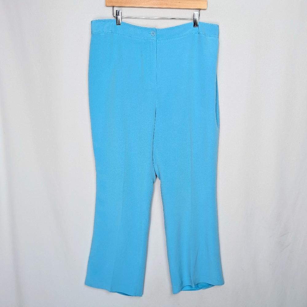 Style & Co. Sky Blue Boot-Cut Pull-On Pants